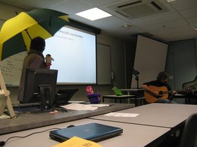 2008---- Pinga teaches the philosophy of Feyerabend (c) Jeff Alstott.jpg